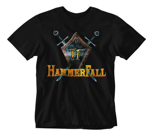 Camiseta Heavy Power Metal Hammerfall  C3