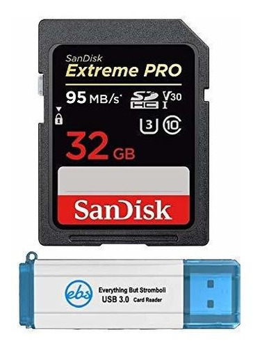 Memoria Sdhc Sd Extreme Pro 32 Gb Para Canon Eo Rebel T5