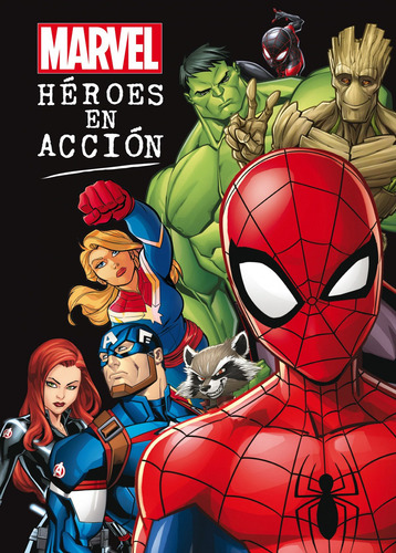 Libro Marvel. Héroes En Acción - Marvel
