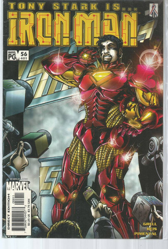 Invincible Iron Man 56 (401) - Marvel - Bonellihq Cx332 H21