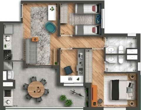 Imagem 14 de 16 de Apartamento - Ap04664 - 69912426