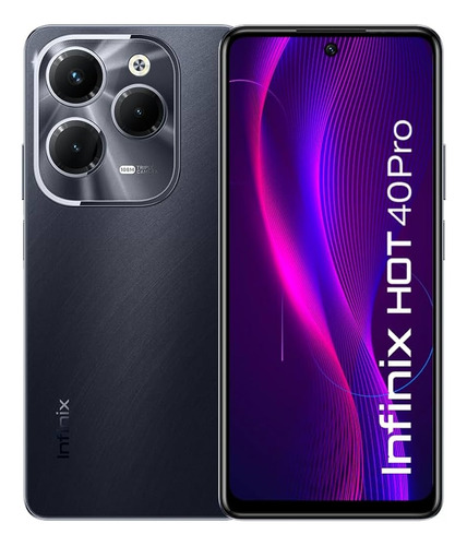 Infinix Hot 40 Pro Dual Sim 256gb 8+8gb Ram Gamer - Preto Preto