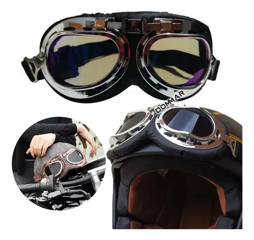 Visiera Fumé Antigraffio E Antiappannamento Per Occhiali Da Moto Ghost - Accessorio Casco, Montatura In Policarbonato