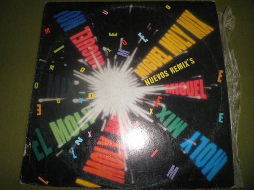 Disco De Vinyl Remixes De Merengues Miguel Moly - Mix (1993)