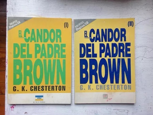 Gilbert Keith Chesterton: El Candor Del Padre Brown -2 Tomos
