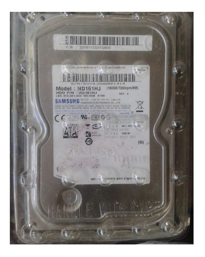 Samsung Disco Duro 160gb Sata 3.5 7200rpm/8m