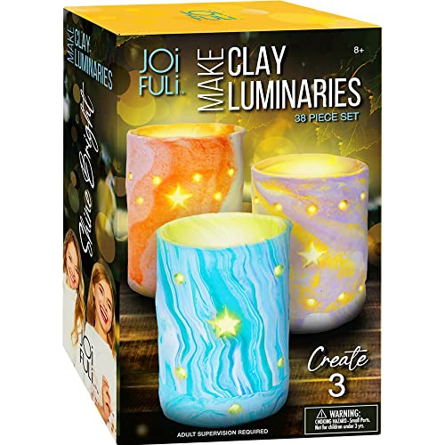 Diy Clay Luminaries Clay Craft Kit Gifts For Kids Girls...