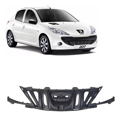 Grade Interna Reforço Parachoque Peugeot 207 14 15 16