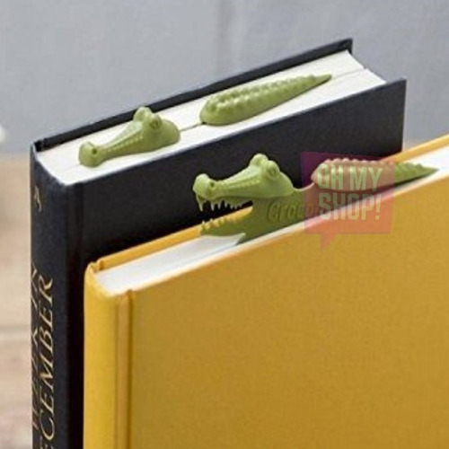 Señalador Libros Diseños Marca Paginas Señala Lectura Libro Color Cocodrilo