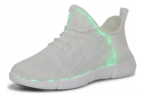 Zapatos Luminosos De Colores Con Led De Carga Usb