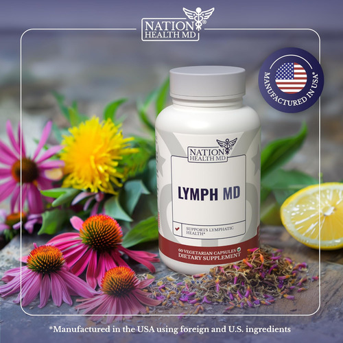 Nation Health Md Lymph Md - Suplemento Para Sistema Linfátic