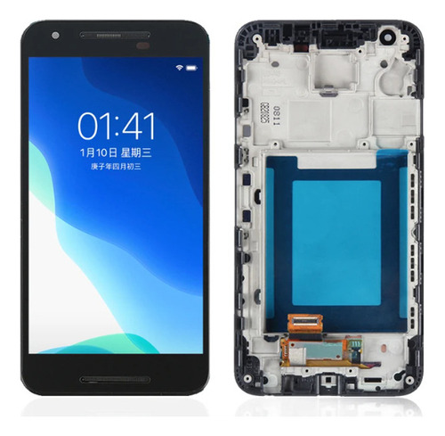 Tela Lcd + Moldura De Tela De Toque Para LG Nexus 5x H790