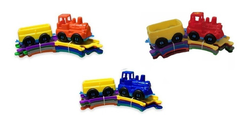 Tren Encastre Piccolo 3 Circuitos Irv Toys Risa Casa Valente