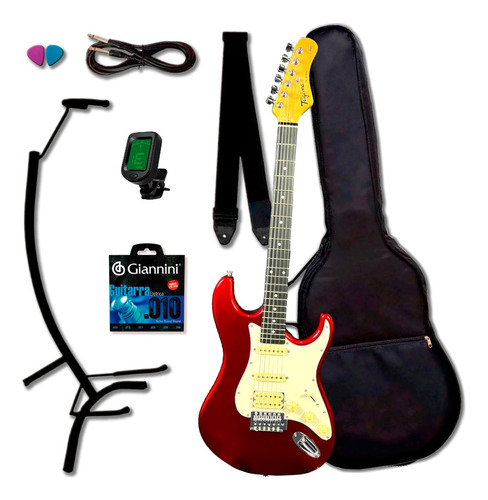 Guitarra Tagima Tg-540 Tg 540 Mr Kit Com Capa Completo Ofert