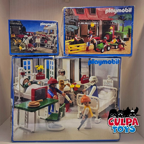 --- Culpatoys Set Playmobil Mexico Con Su Celofan Original -