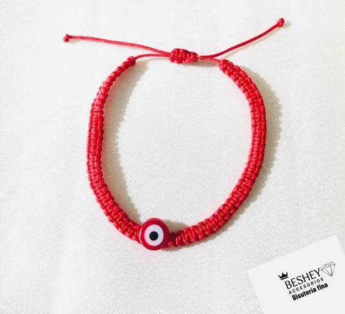 Pulsera De Hilo Rojo Ojo Turco Mal De Ojo Protección