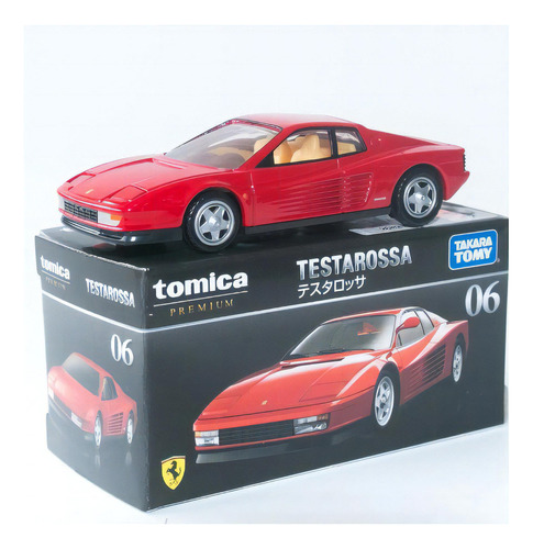 Miniatura Ferrari Testarossa 1/61 Tomica Premium - Lacrada