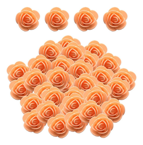 500 Uds. Mini Cabezas De Rosas Artificiales, Arreglo De
