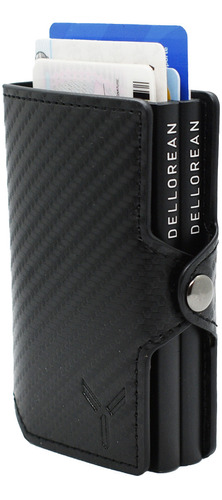 Dellorean Billetera Doble Con Slider C/protector Rfid