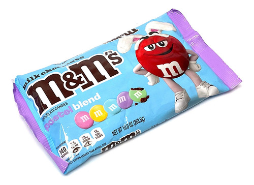 Chocolate M&m's Milk Chocolate 283 G. Lentejas Color Pastel