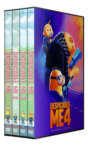 Mi Villano Favorito - Saga Completa - 4 Films - Dvd