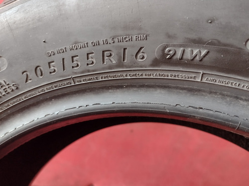 Pneu 205 55 Aro 16 Dunlop Sport Maxx Rt Usado Meia Vida W (Usado)