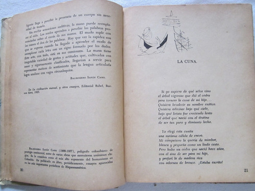 Antiguo Libro Canto Rodado J De Ibarbourou Y J Pereira (Usado)