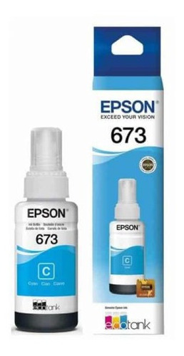 Tintas Epson 673 Original X 70ml Epson L800 L805 L850 L1800