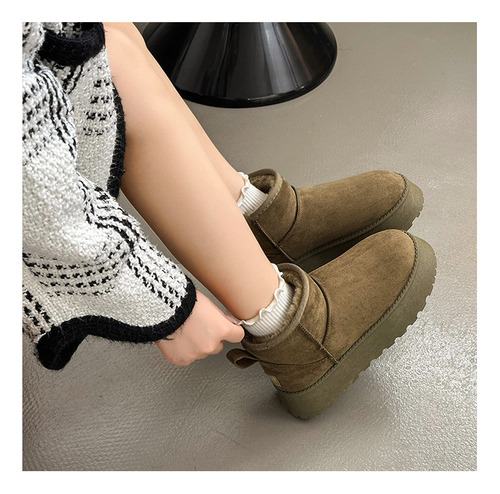 Botas De Nieve De Mujer Cómodas Y Calentitas