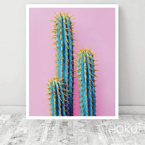 Imagen 2 de 7 de Cuadros Modernos - 20x30 Cm - Hojas, Cactus, Suculentas Más!