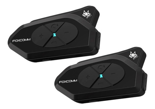 Intercomunicadores Bluetooth P/moto Fox G4 Plus-pack X2