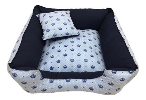 Cama Pet Reforçada 70x70cm - Gatos E Cães - Com Almofada