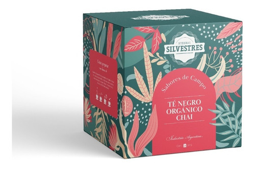 Té Negro Orgánico Chai - Hierbas Silvestres X 15 Saq.