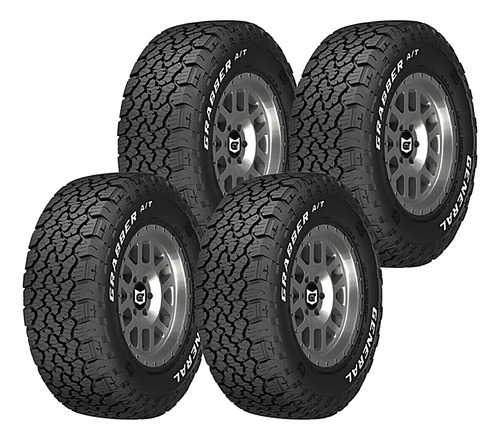 4- Llantas Grabber Atx General Tire Lt235/80r17 R117