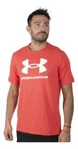 Comprar Remera Under Armour Sportstyle Logo Hombre Training Rojo