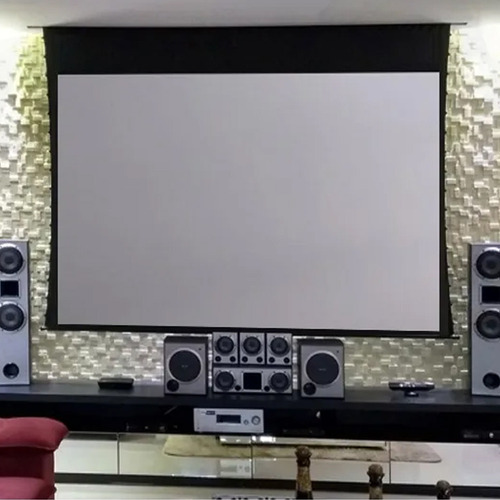Tela Projeção Tensionada 84'' 16:9 High Contraste + Controle