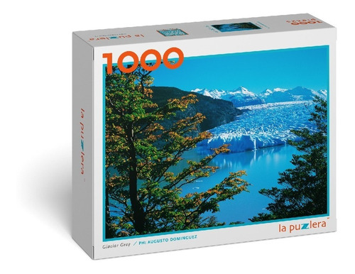 Imagen 1 de 4 de Puzzle 1.000 Piezas Glaciar Grey Paisajes Chilenos