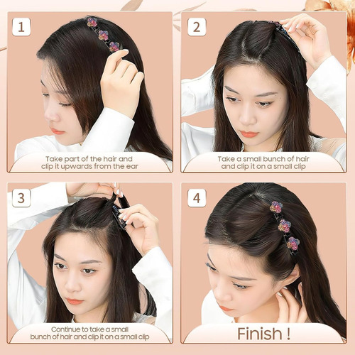 Ye Pinza For El Pelo Sparkling Crystal, Accesorios For El