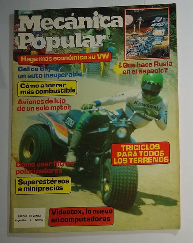 Revista Mecánica Popular Enero 1983 Vol. 36-1 - Triciclos 