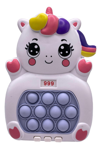 Pop It Speed Push Stitch, Kuromi Y Más! Con Luz Y Sonido! Unicornio