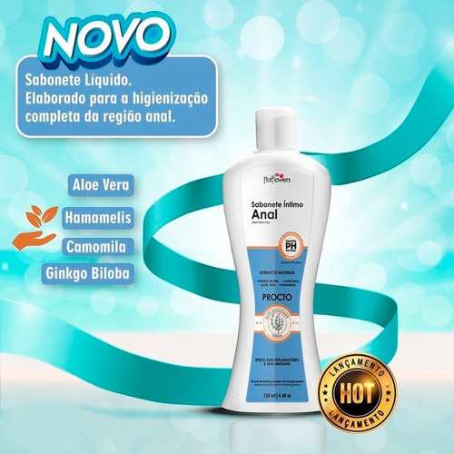Sabonete Íntimo Procto Região Anal Ducha Ginecológica Enema