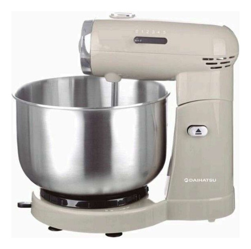 Batidora De Pie Daihatsu Hm780c 350w Bowl 3,5l Color Crema