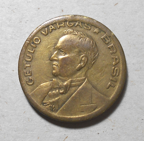 Brasil 50 Centavos 1945 - Km 557a - Con Derrame / Empaste