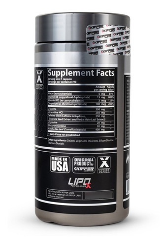 Termogenico Lipo X Perfomance + Shaker Kiffer Labs