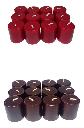 Velas Votivas/mini Cirio Aromáticas Pack 24 Pzs Oferta 