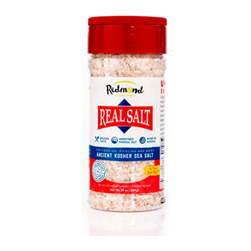 Redmond Real Sal Del Mar - Natural Sin Refinar Orgánica Glut