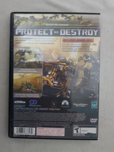 Transformers The Game Play Station 2 (Usado)