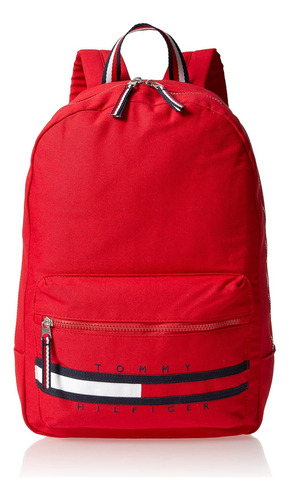 Mochila Clasica Para Hombre Tommy Hilfiger Roja