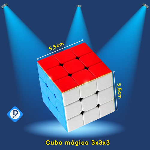 Cubo Mágico Profissional Interativo 3x3x3 De Alta Precisão