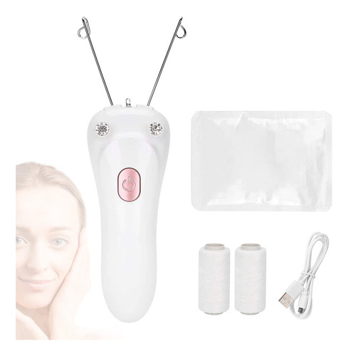 Removedor De Vello Facial, Depiladora Elctrica Inalmbrica Pa